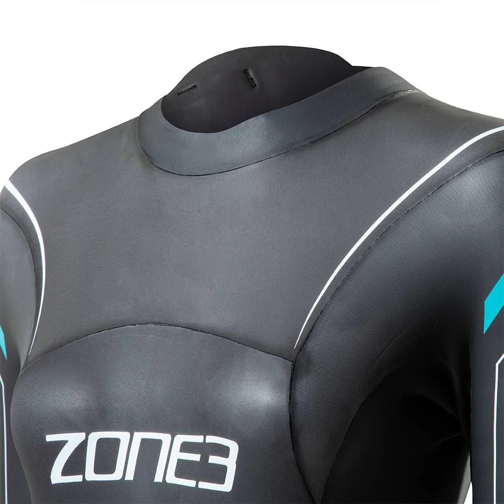 Zone3 Women's Azure 2.0 Wetsuit, Neoprenanzug, Damen, Black/Blue