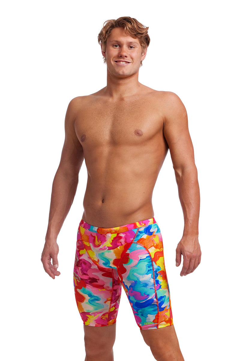 Way Funky, Mother Funky, Funky Trunks Men's Training Jammers, Messy Monet