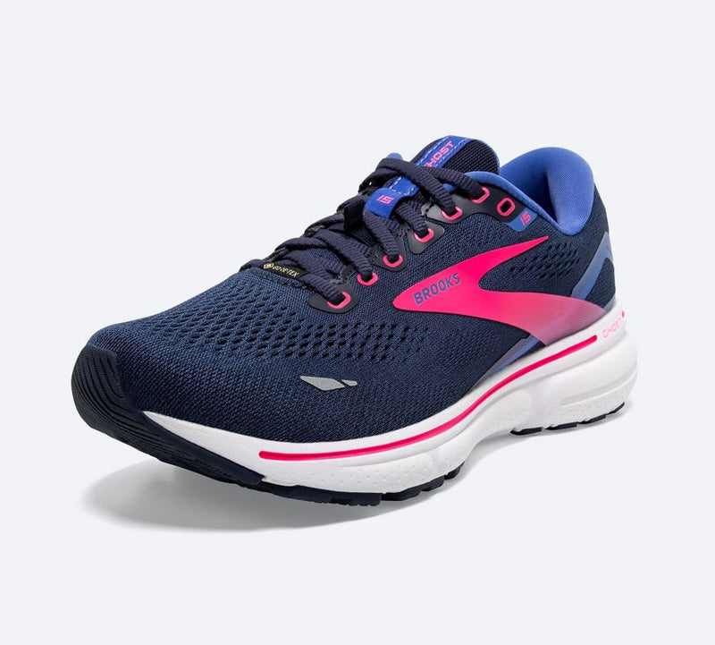 Brooks Ghost 14 GTX, men, black/backed pearl/high risk red, black/red