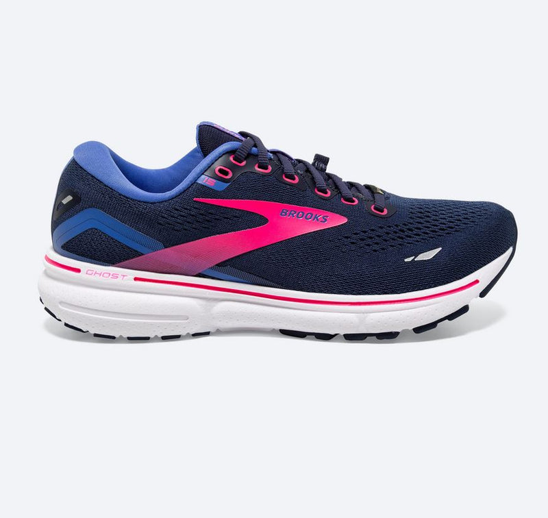 Brooks Ghost 14 GTX, men, black/backed pearl/high risk red, black/red