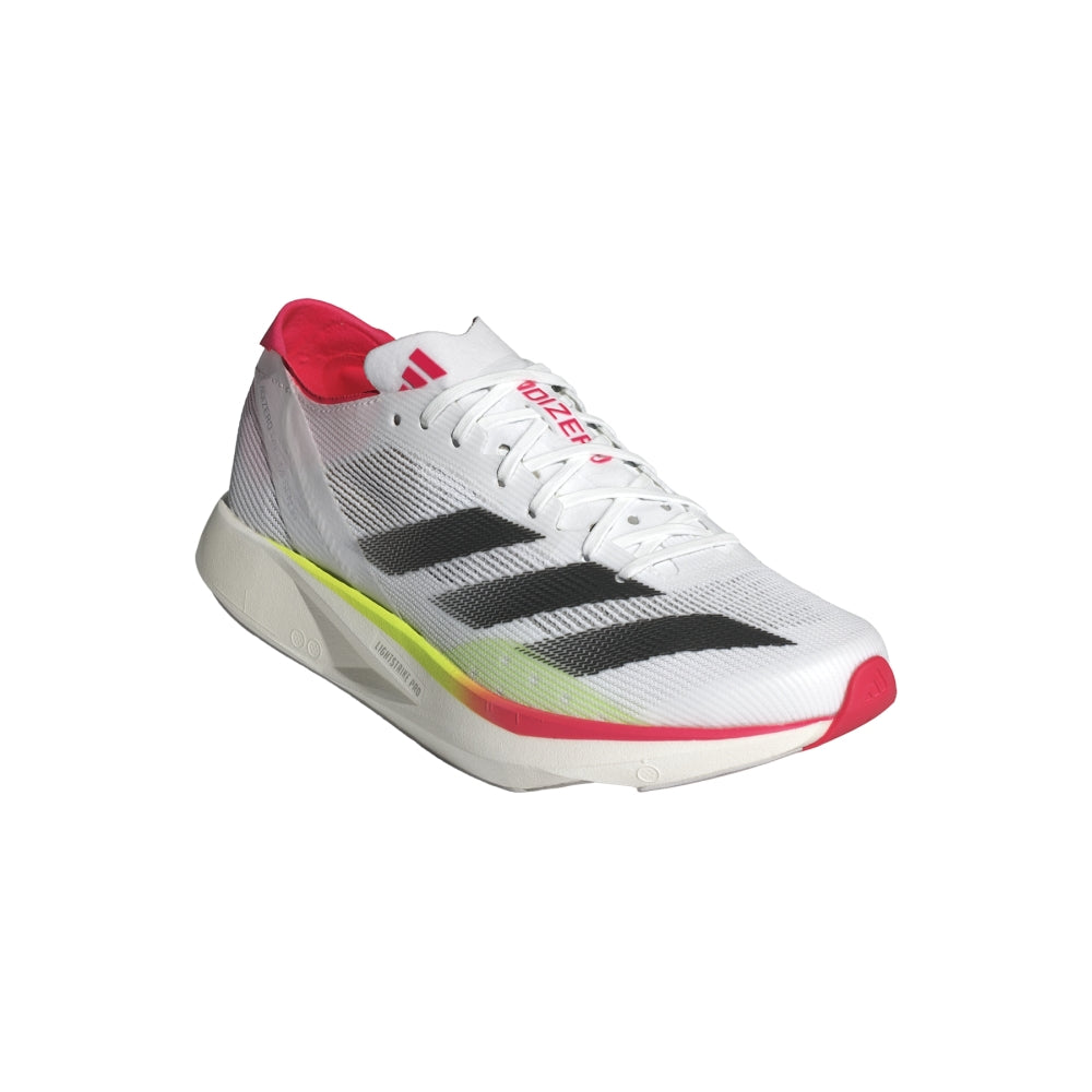 Adidas ADIZERO TAKUMI SEN 10, Laufschuh, Damen, Cloud White/Core Black/Lucid Red