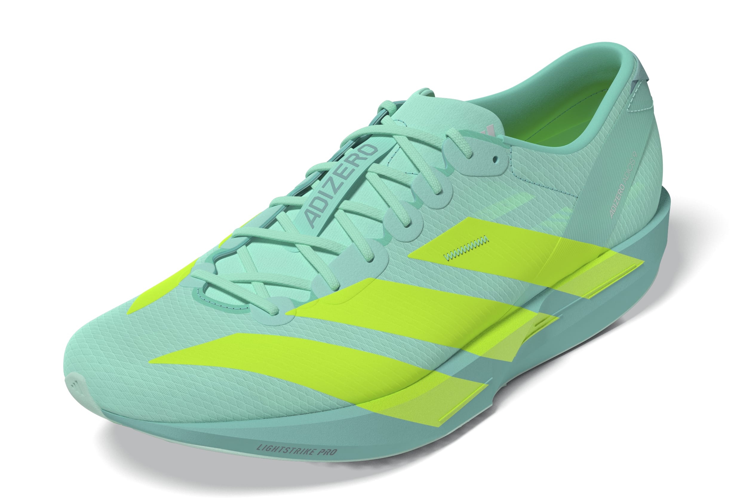 Schrägansicht von vorne linker Schuh Außenseite