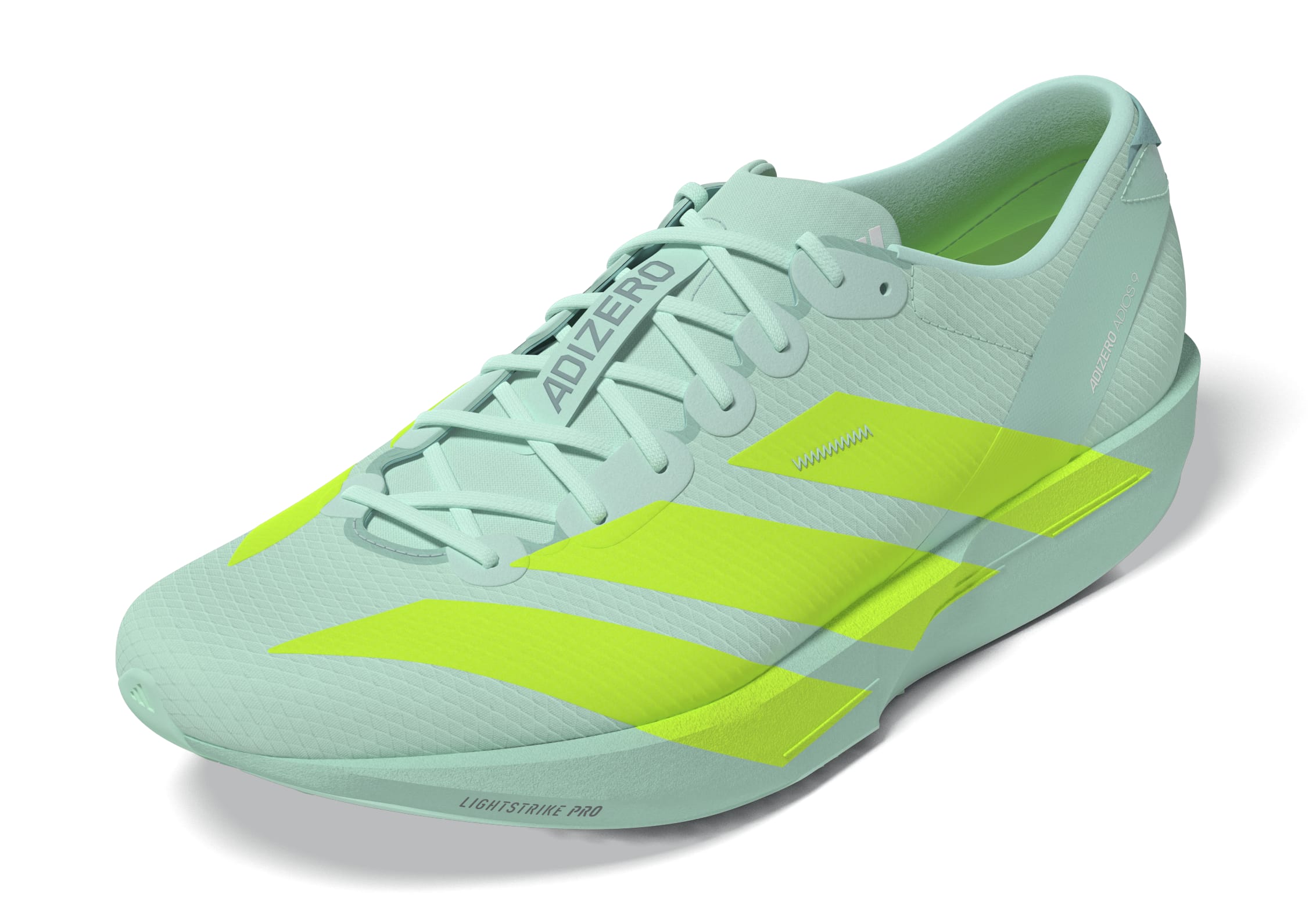 Schrägansicht von vorne linker Schuh Außenseite