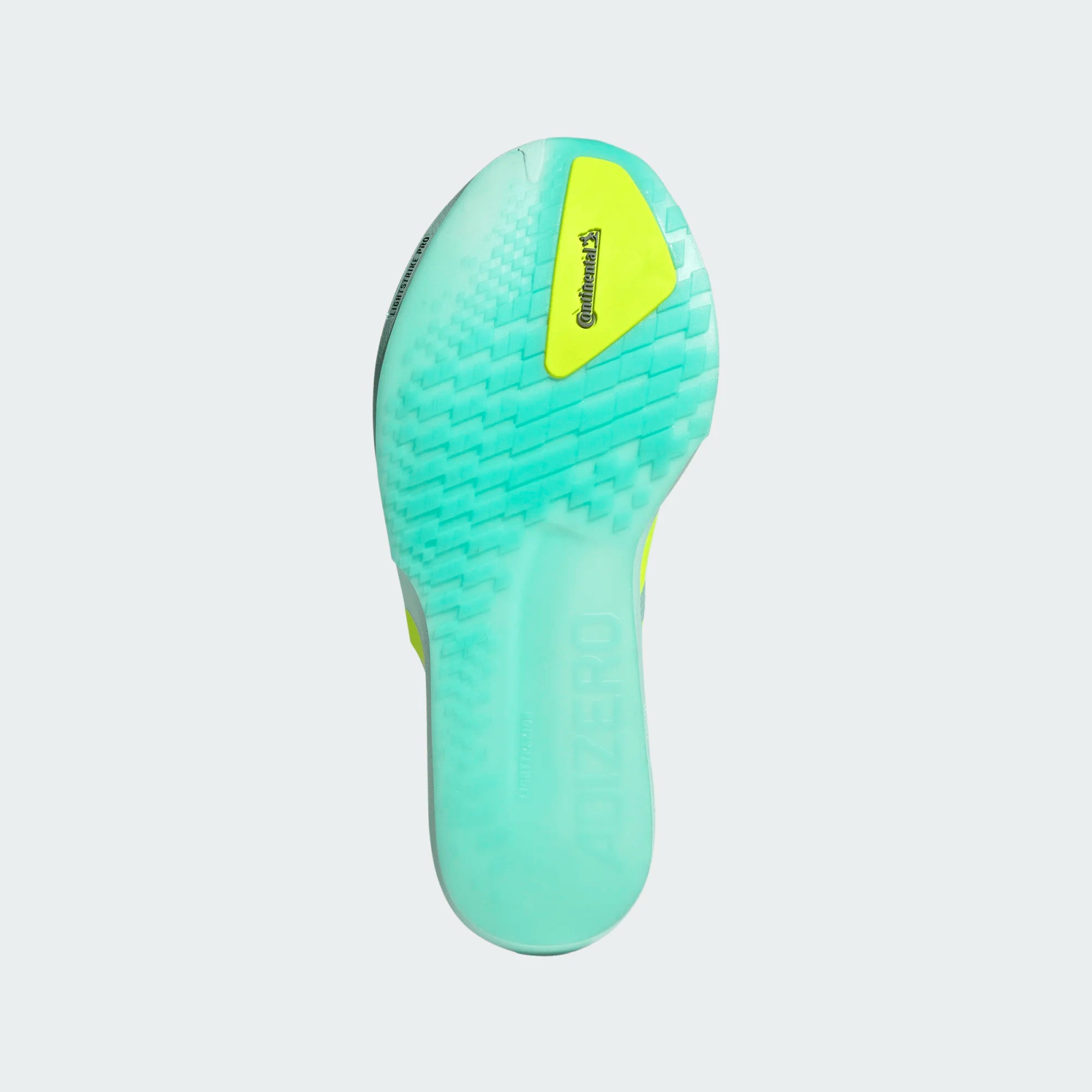 Adidas ADIZERO ADIOS 9, Laufschuh, Damen, Sea Flash Aqua/Lucid Lemon/Minton