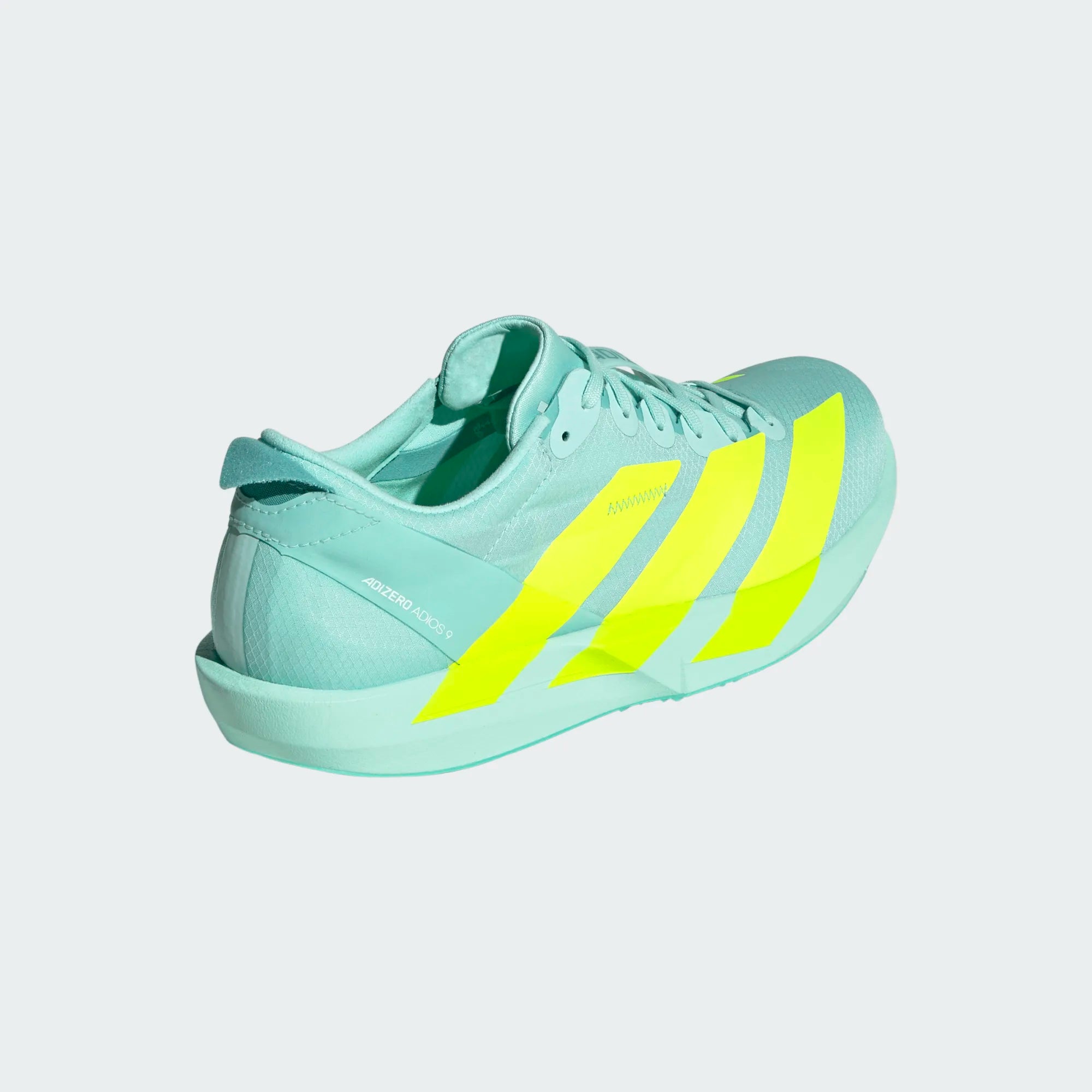 Adidas ADIZERO ADIOS 9, Laufschuh, Damen, Sea Flash Aqua/Lucid Lemon/Minton