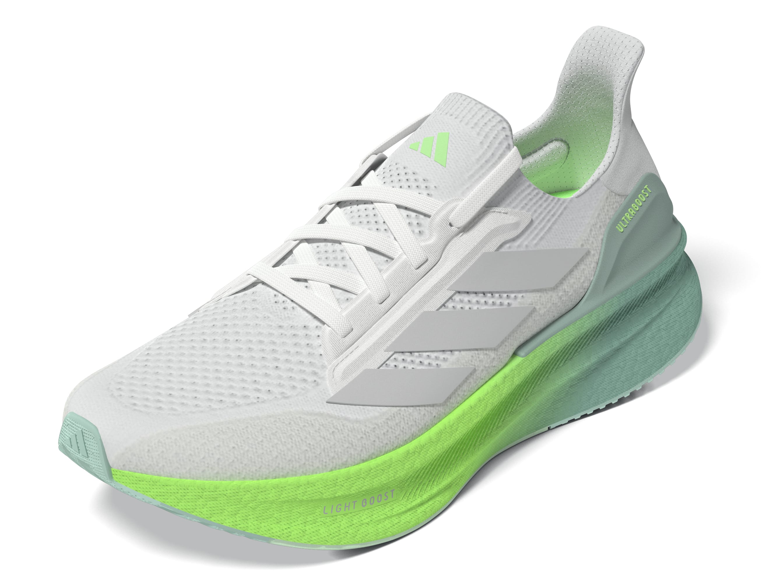 Schrägansicht von vorne linker Schuh Außenseite