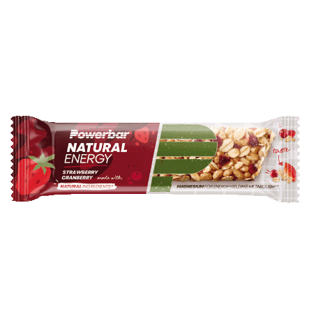 Powerbar Natural Energy Cereal Riegel, Strawberry & Cranberry