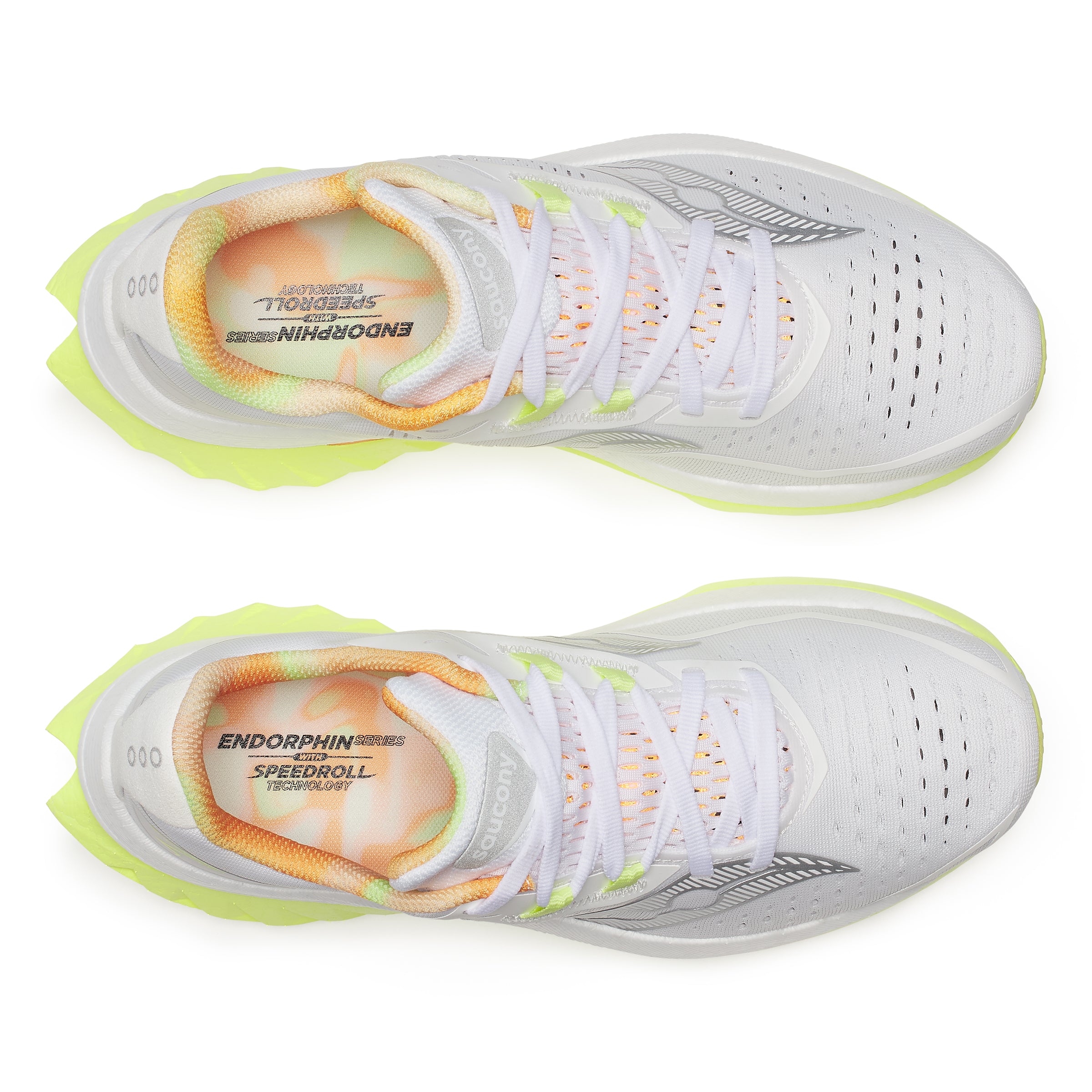 Saucony Endorphin Speed 4, Laufschuhe, Damen, White/Sunny