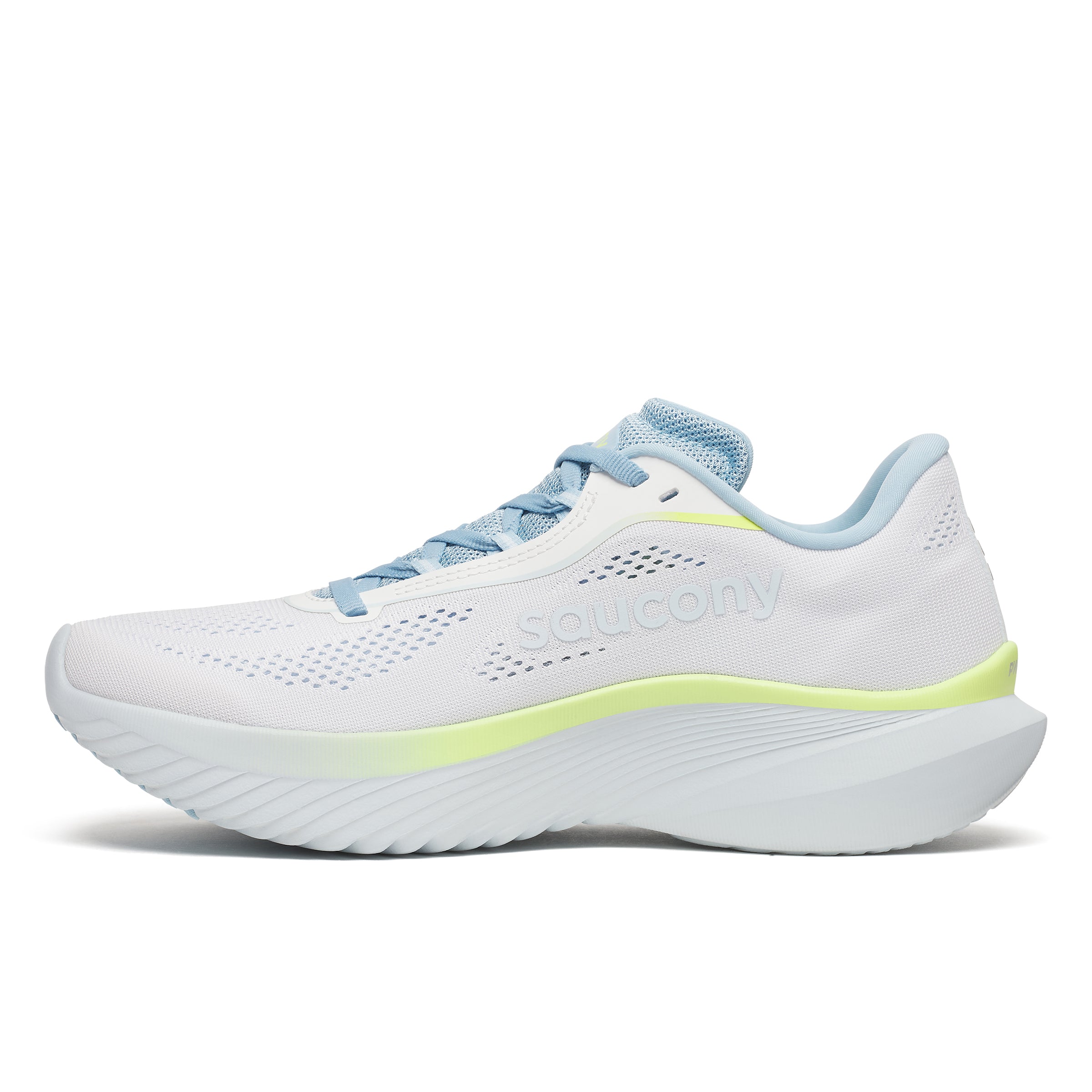 Saucony Kinvara 15, Laufschuh, Damen, White/Icemelt