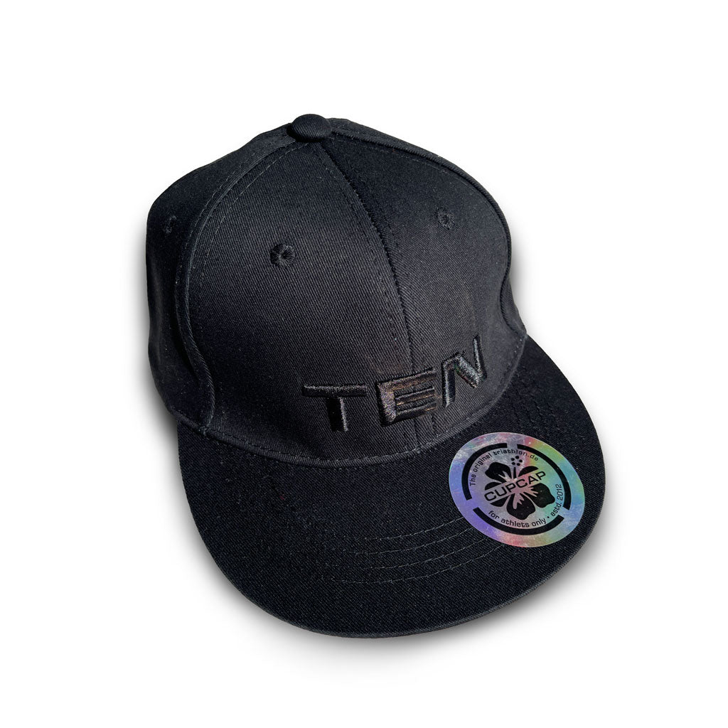 triathlon.de CUP Cap "TEN", Lifestyle-Cap, schwarz