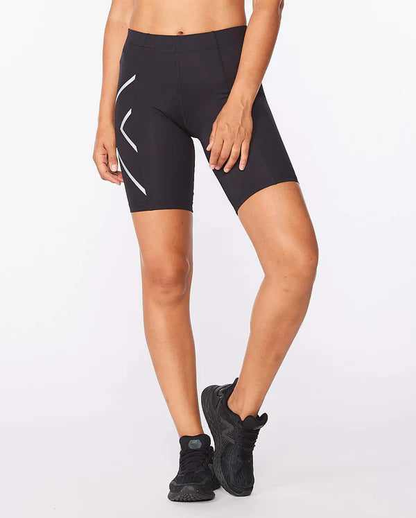 2XU Compression Short, women, black/silver