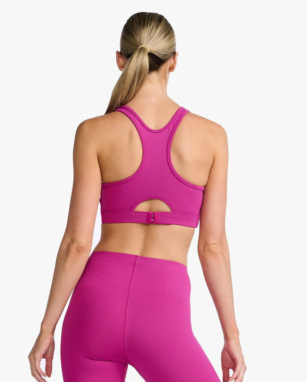 2XU Motion Racerback Crop, Damen, Festival/White