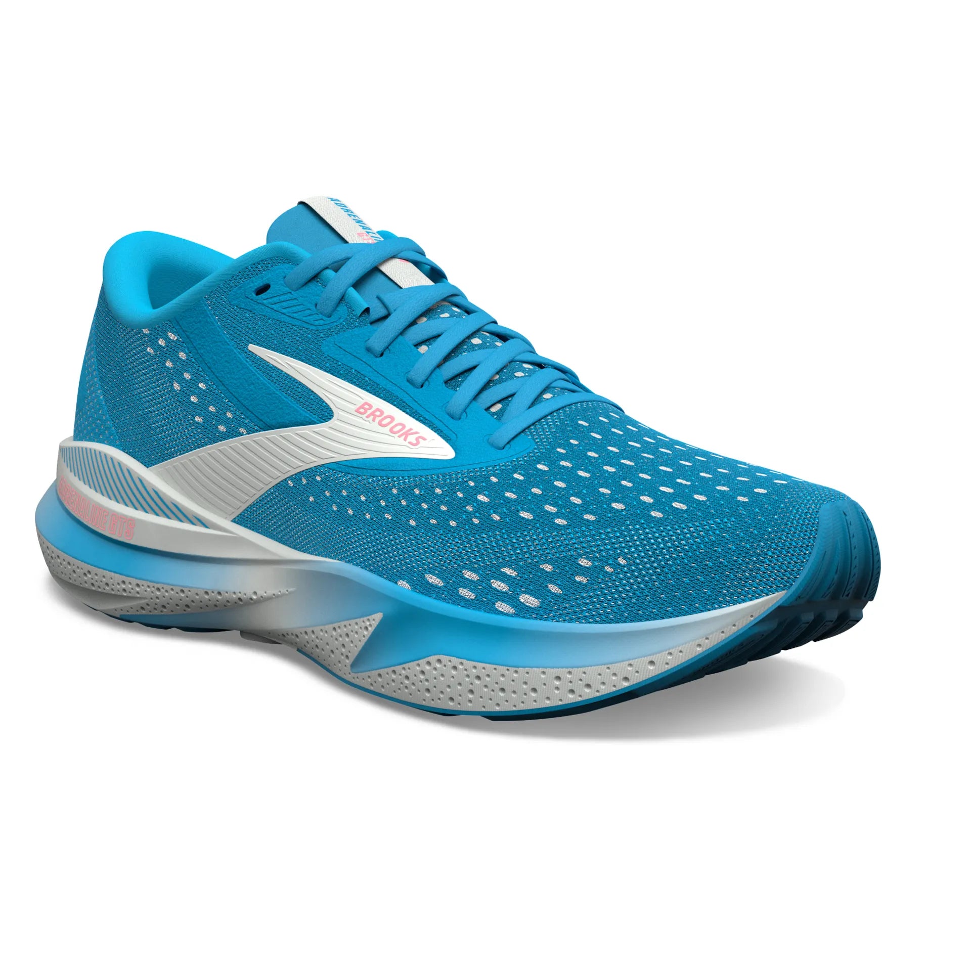 Brooks Adrenaline GTS 24, Damen, Bonnie Blue/Grey/Pink