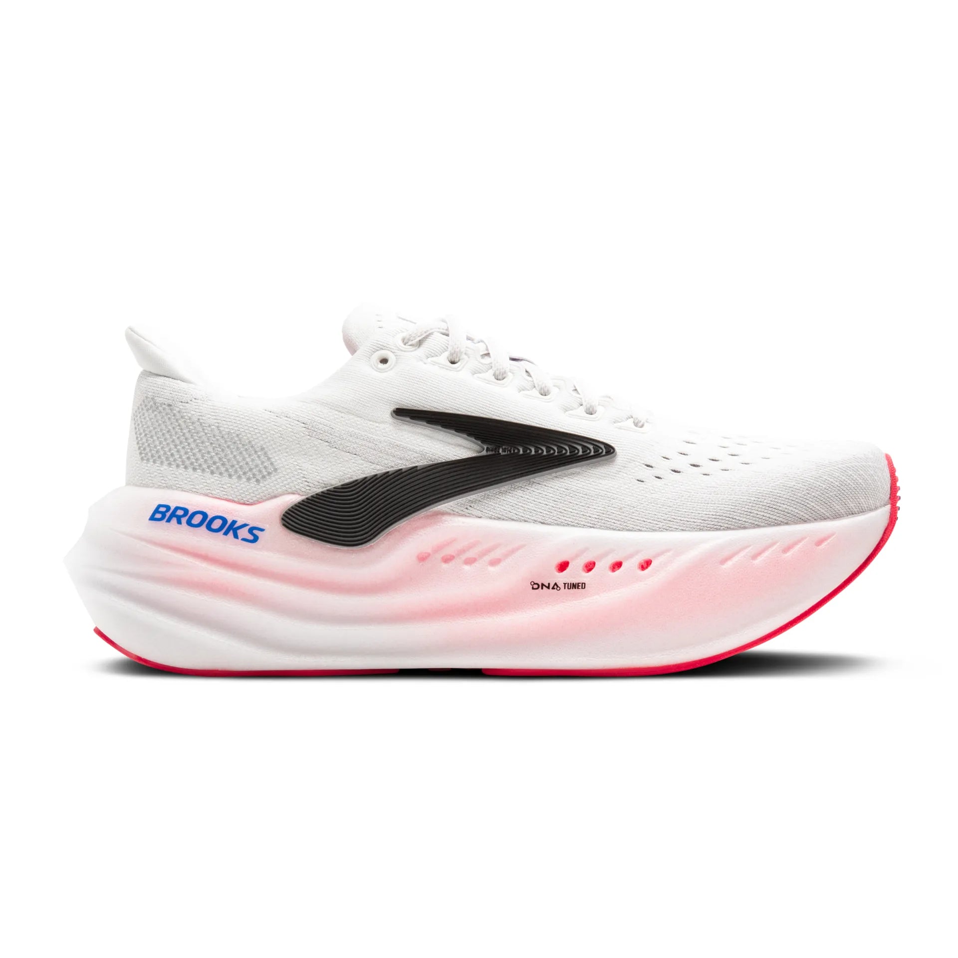 Brooks Glycerin Max, Laufschuh, Damen, White/Black/Diva Pink