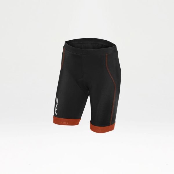 2XU Active Youth Tri Short, Kinder, schwarz/rot