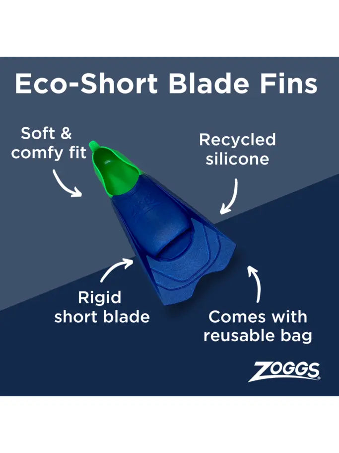 Zoggs Short Blade Eco Fins