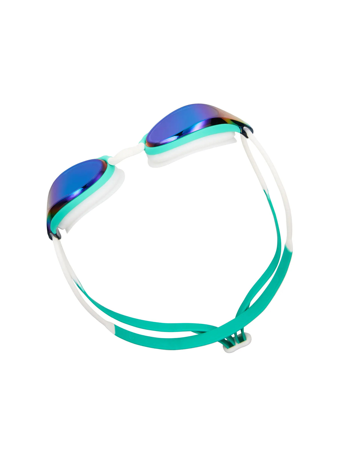 Zoggs Fusion Air Titanium, Türkis/White/Mirrored Green