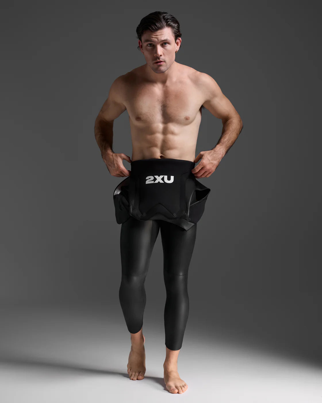 2XU P:1 Propel Sleeveless, Neoprenanzug, Herren, black/ambition