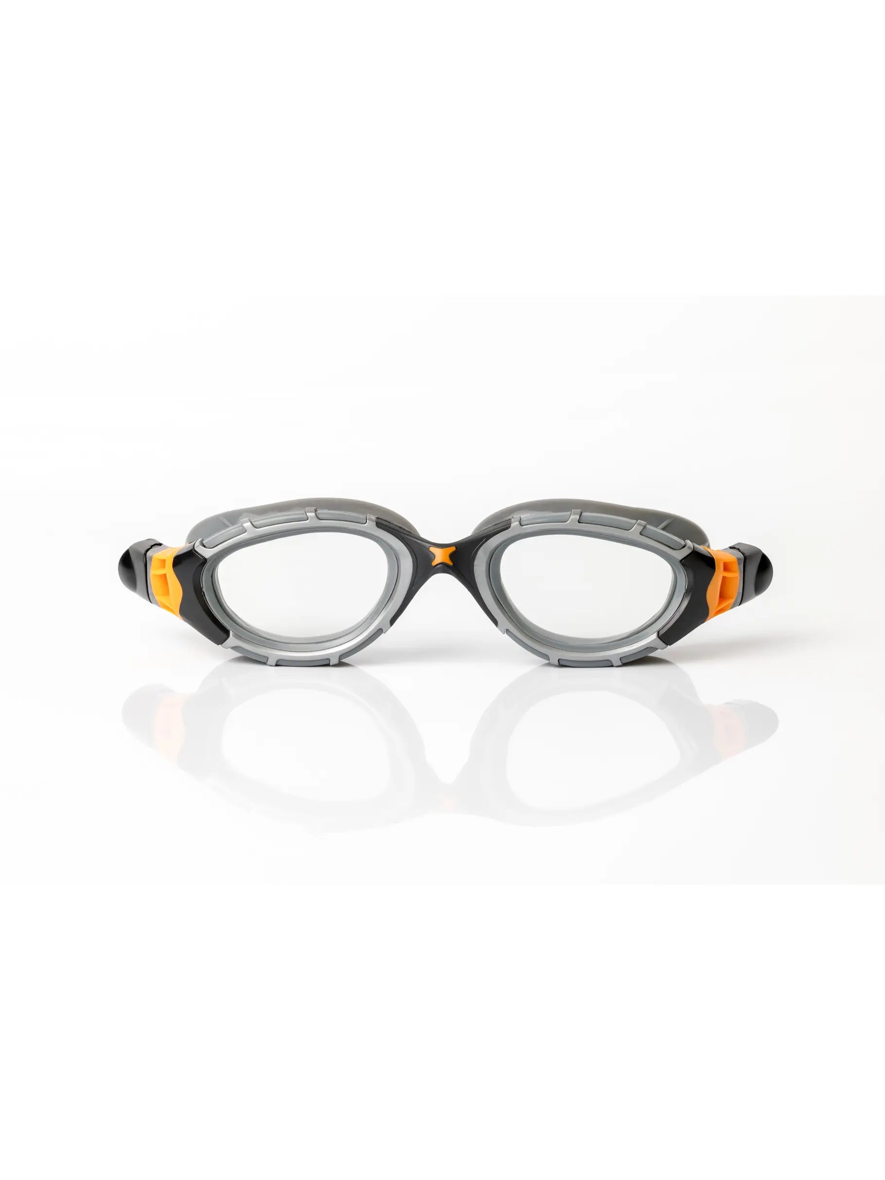 Zoggs Predator Flex Reactor, Grey/Orange/Reactor