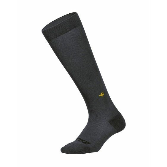 2XU Flight Comp Socks, Ultra Light, schwarzgrau