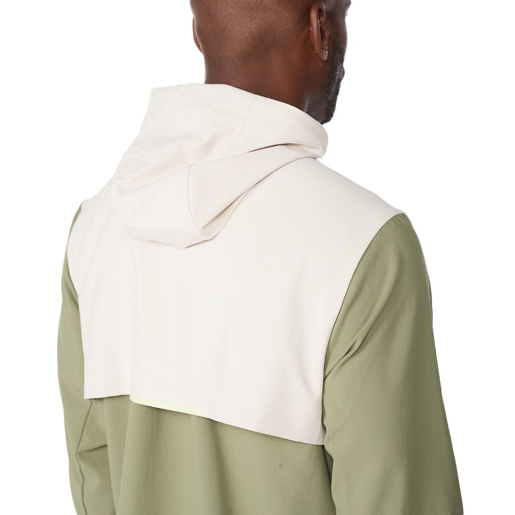 2XU Aero Jacket, Men, Alpine/Kiwi Reflective, Kiwi/light beige