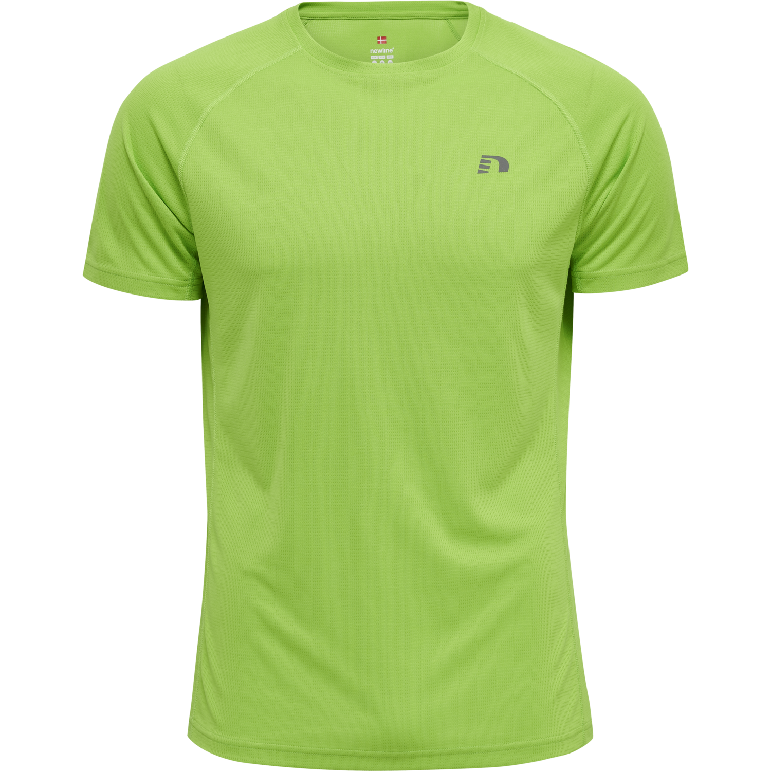 Newline Men Core Running T-Shirt S/S, men, green flash, green