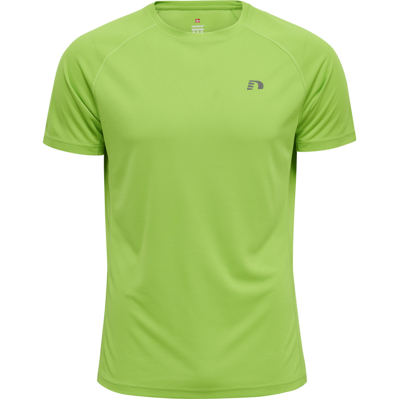 Newline Men Core Running T-Shirt S/S, men, green flash, green