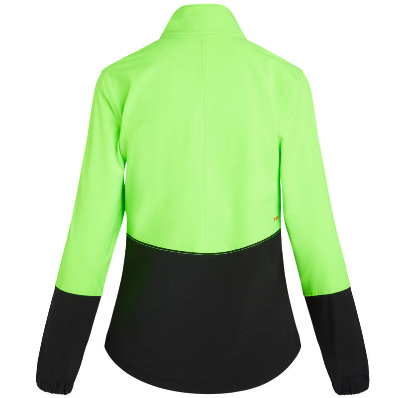 Saucony Bluster Jacket, women, vizi slime, neon green yellow/black