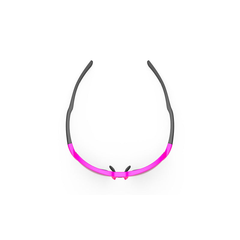 RUDY Project Deltabeat Pink Fluo/Black (Matte) - RP Optics Multilaser Red, Radbrille, Sportbrille, pink/schwarz