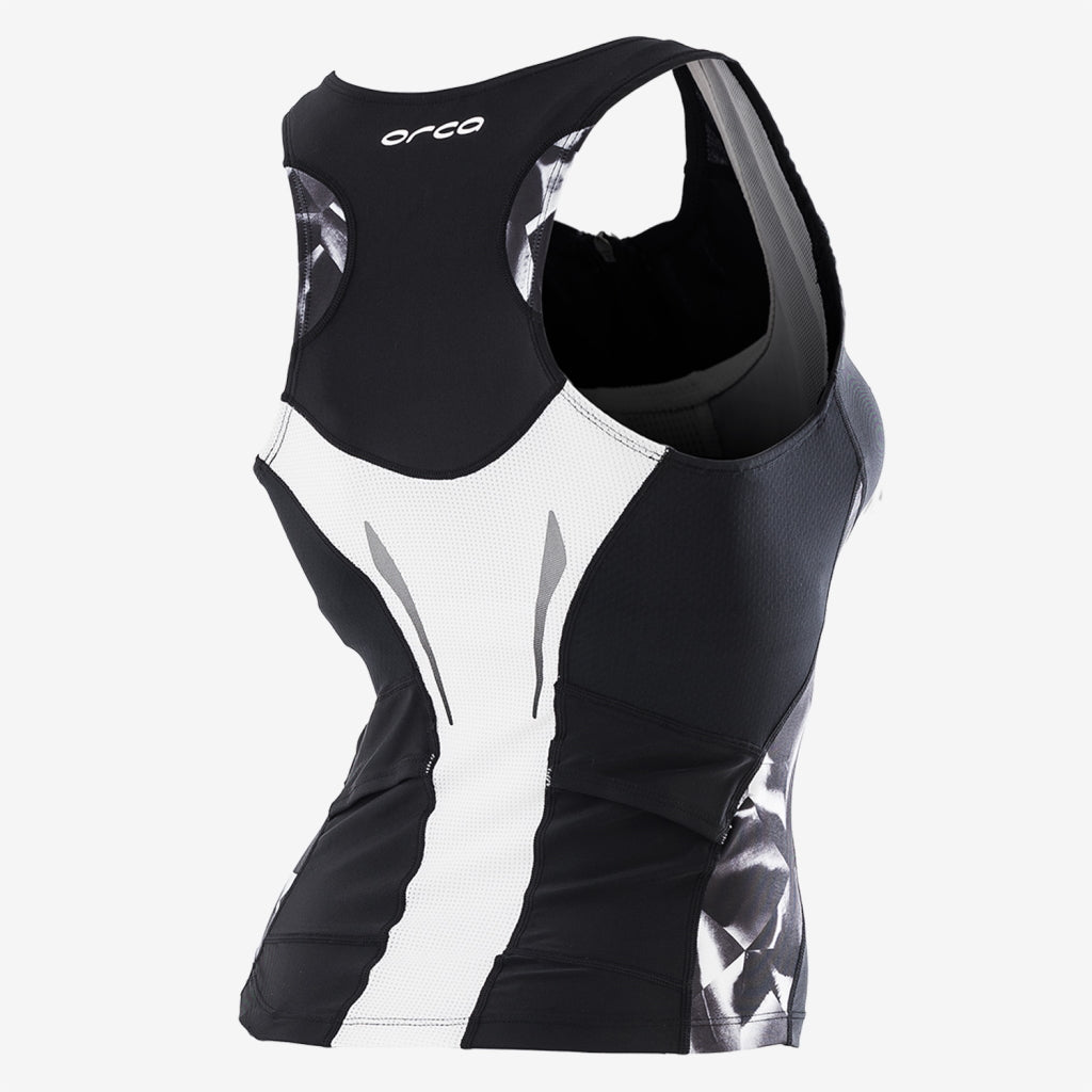 Orca Core Support Singlet, Damen, schwarz/weiß