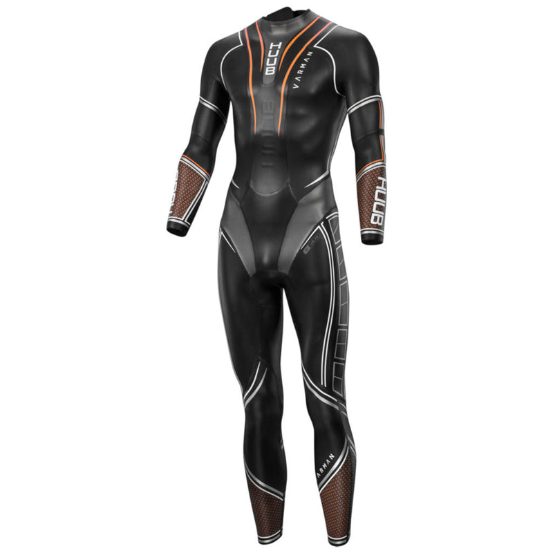 Huub Varman 3:5, wetsuit, men, 2021, black/grey/orange 