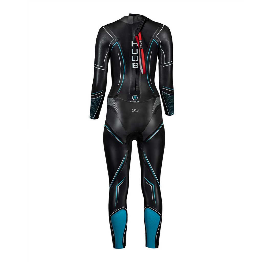 Tester HUUB Aura 2 Sky Blue 3:3, Damen, Neoprenanzug, 2023