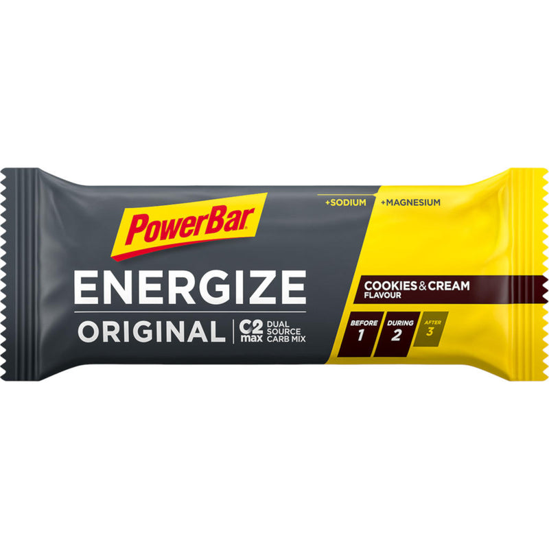 Powerbar Energize Original Bar, Cookies &amp; Cream, 55 g