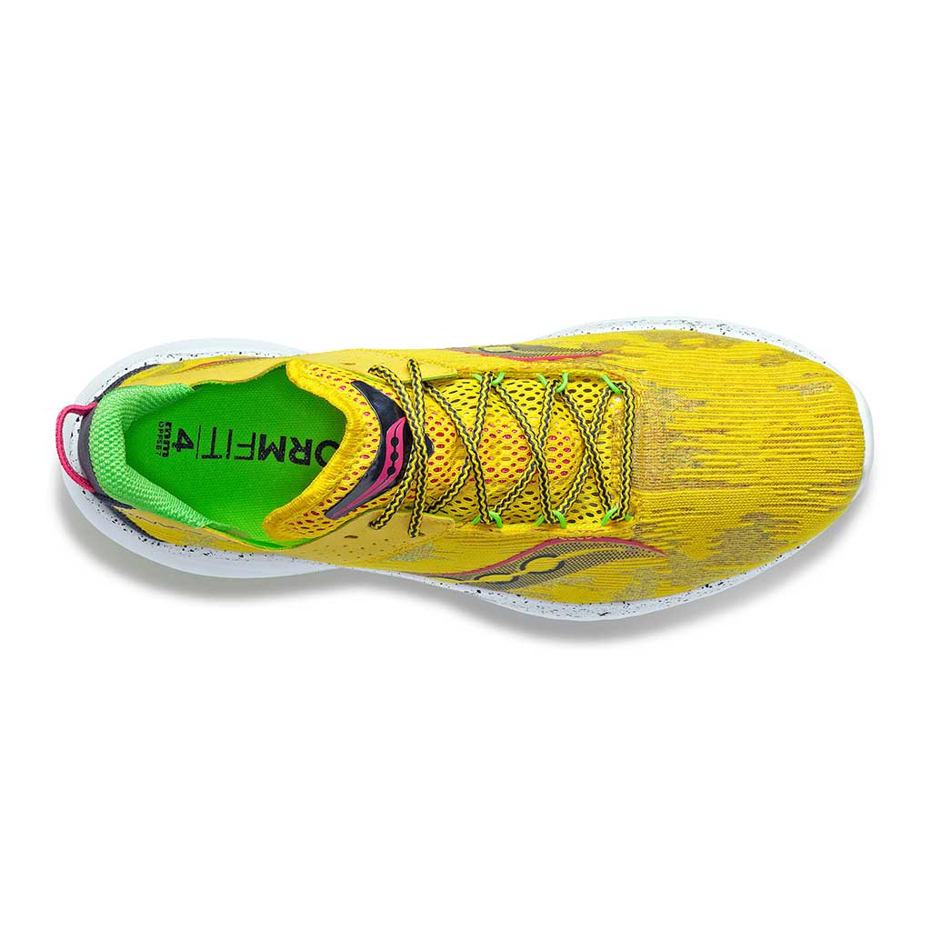 Saucony Kinvara 14, Damen, otherworld sulphur, gelb