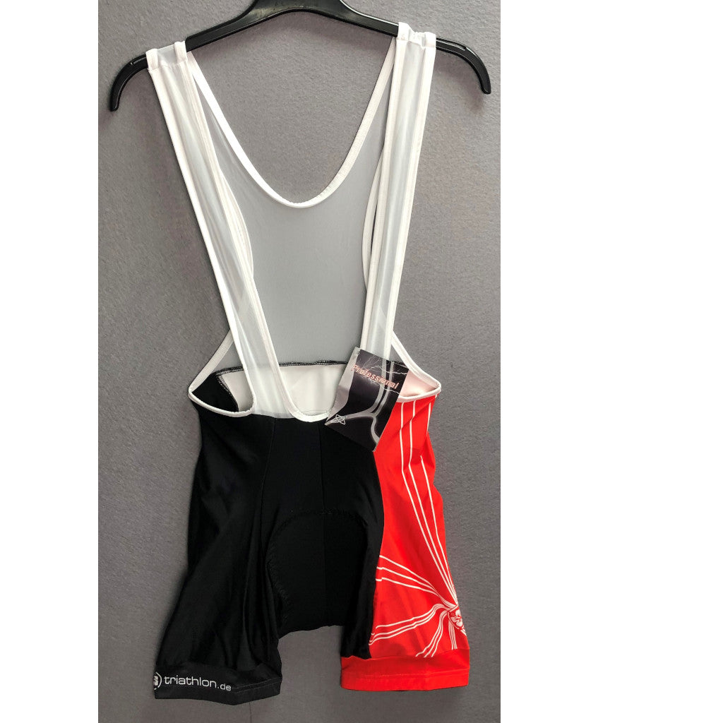 triathlon.de Basic Bib Short, cycling bib shorts, men, black/red/white