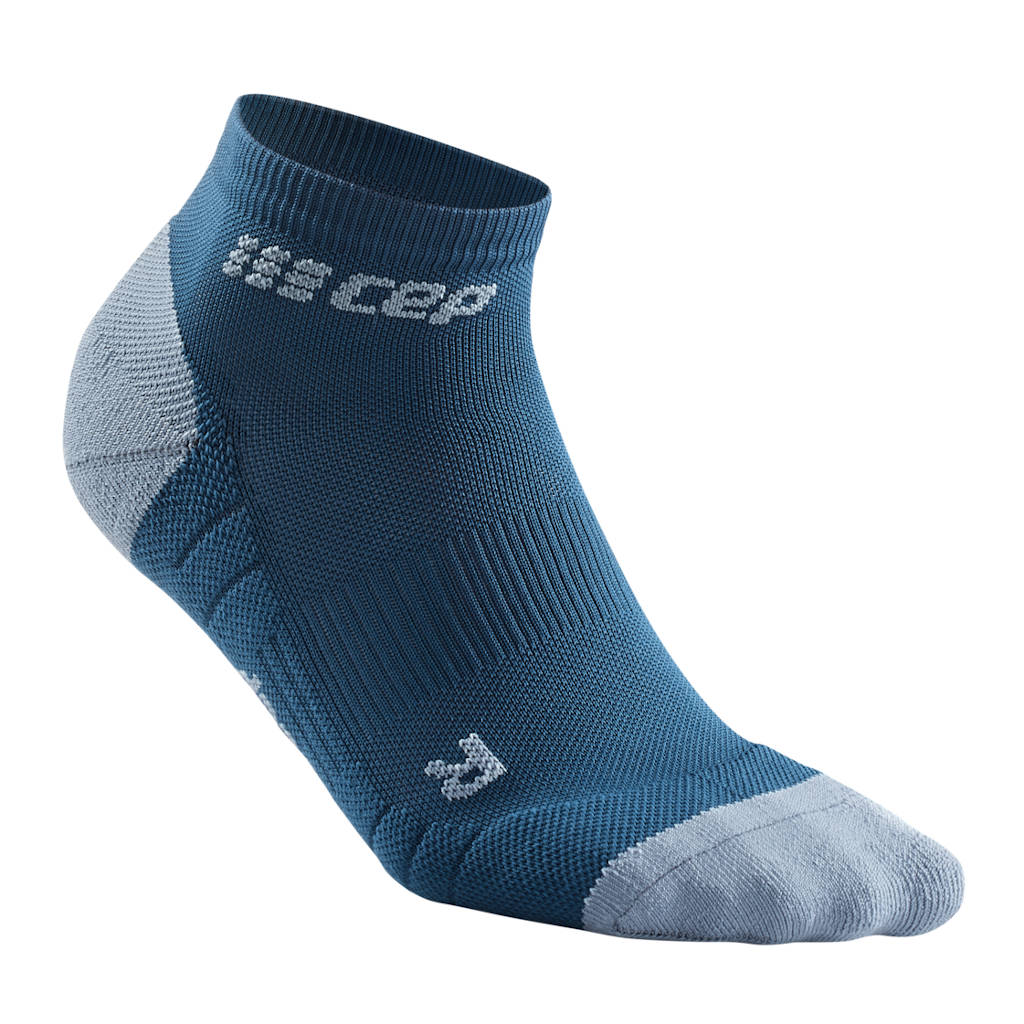 CEP Low Cut Socks 3.0, men, blue/grey, blue/grey