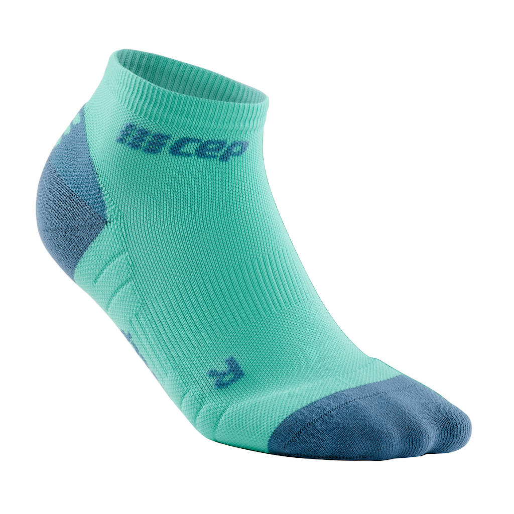 CEP Low Cut Socks 3.0, men, mint/grey, light blue/grey