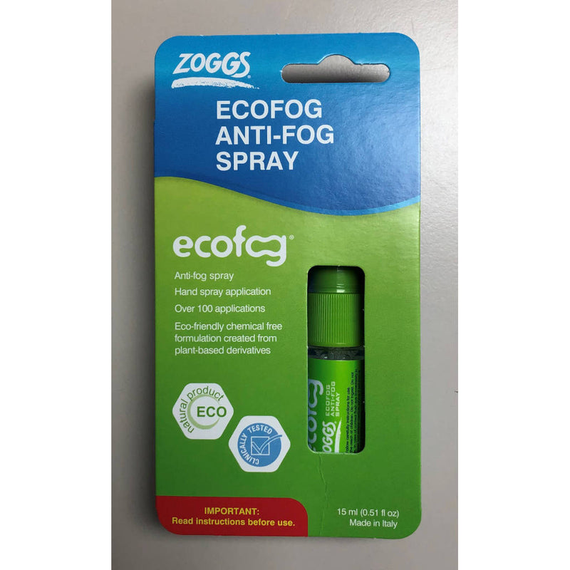 Zoggs Ecofog Anti Fog Spray, 15 ml