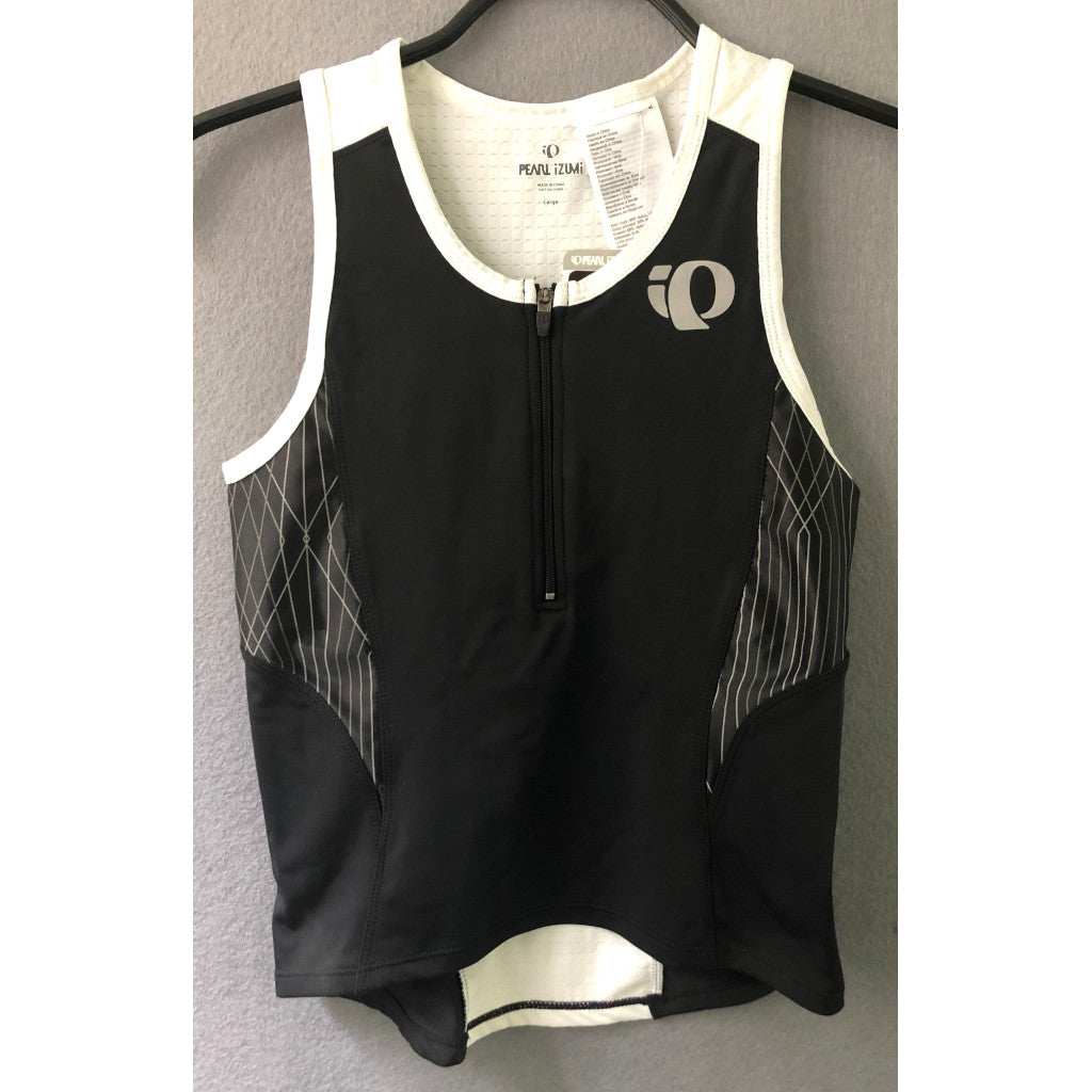 Pearl Izumi Junior Tri Singlet, black/white