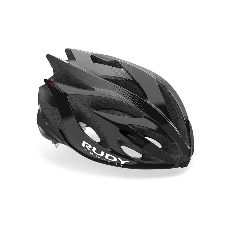 RUDY Project Rush, bike helmet, black - titanium (shiny), black