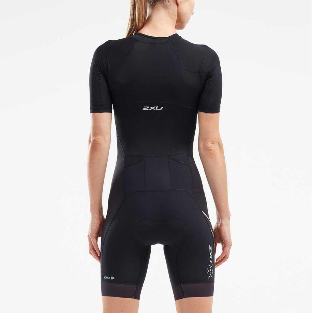 2XU Compression Sleeved TriSuit, women, black